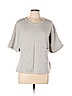 Current/Elliott Gray Short Sleeve Top Size Lg (3) - photo 1