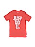 Nike 100% Cotton Red Short Sleeve T-Shirt Size S (youth) - photo 1