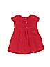 Baby Gap 100% Cotton Solid Red Dress Size 12-18 mo - photo 2