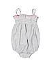 Egg by Susan Lazar Stripes Gray Short Sleeve Onesie 9-12 MO / 12 MO - photo 2