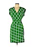 Ann Taylor Green Casual Dress Size M (petite) - photo 1