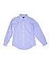 Brooks Brothers 100% Supima Cotton Plaid Blue Long Sleeve Button-Down Shirt Size 10 - photo 1