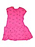 Hanna Andersson 100% Cotton Print Pink Dress Size 12 - photo 2