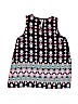 Assorted Brands 100% Polyester Print Blue Sleeveless Blouse Size L (kids) - photo 2