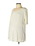 Liz Lange Maternity Ivory Short Sleeve Top Size L - photo 1