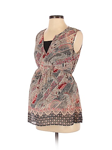 Motherhood Sleeveless Blouse (view 1)