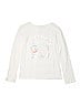 Gap Kids 100% Cotton Graphic White Long Sleeve T-Shirt Size 14 - photo 1