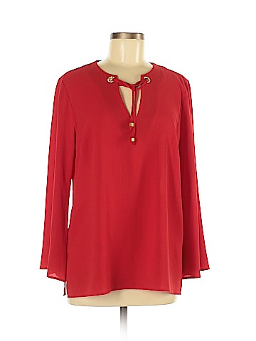 MICHAEL Michael Kors Long Sleeve Blouse (view 1)