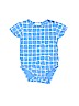 Assorted Brands Print Blue Short Sleeve Onesie 9-12 MO / 12 MO - photo 1