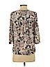 Ann Taylor LOFT 100% Polyester Tan 3/4 Sleeve Blouse Size XS (petite) - photo 2