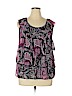Apt. 9 100% Nylon Purple Sleeveless Top Size XL (petite) - photo 1
