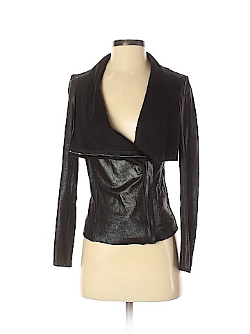 Zara Faux Leather Jacket (view 1)