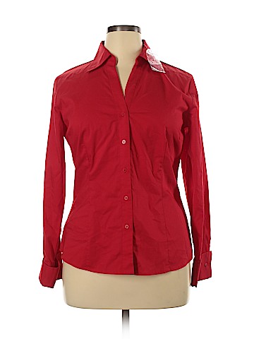 Worthington Long Sleeve Button-Down Shirt (view 1)