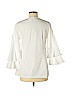Isabella Oliver White 3/4 Sleeve Blouse Size 10 Maternity (4) - photo 2