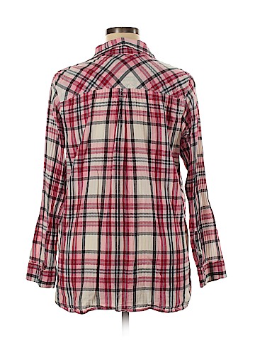 SONOMA life + style Plus Long Sleeve Button-Down Shirt (view 2)