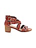 Material Girl Brown Heels Size 8 - photo 1