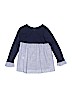 Hayden Girls Blue Long Sleeve Top Size 7 - 8 - photo 2