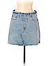 RE/DONE 100% Cotton Blue Denim Skirt Size 28 waist - photo 1