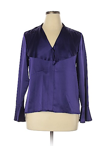 Talbots Long Sleeve Silk Top (view 1)