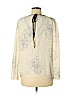 MARNI 100% Silk Ivory Long Sleeve Silk Top Size EU (IT) 42 / US 6 - photo 2