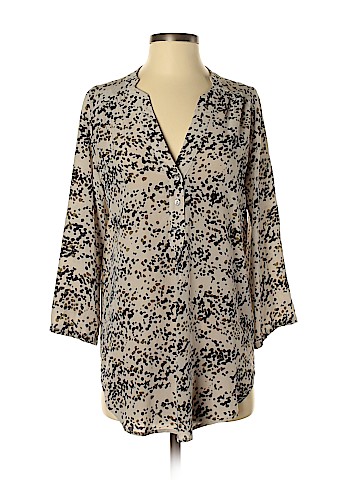 Amour Vert 3/4 Sleeve Silk Top (view 1)