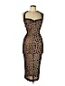 D&G Dolce & Gabbana Brown Cocktail Dress Size EU (IT) 42 / US 6 - photo 1