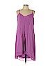 White House Black Market 100% Polyester Purple Casual Dress Size 12 (petite) - photo 1