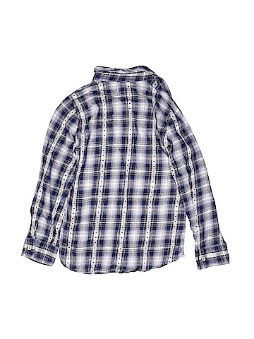 Justice Long Sleeve Button-Down Shirt (view 2)