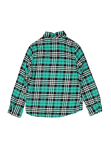 Justice Long Sleeve Button-Down Shirt (view 2)