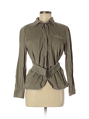 Armani Collezioni Long Sleeve Button-Down Shirt (view 1)