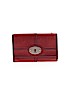 Fossil 100% Leather Red Leather Wallet One size - photo 1