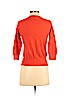 Ann Taylor LOFT 100% Pima Cotton Orange Cardigan Size S (petite) - photo 2