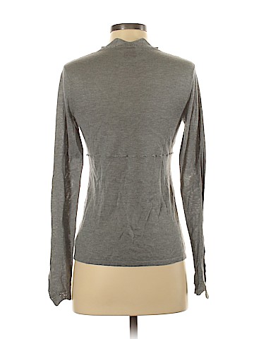 Adrienne Vittadini Long Sleeve Silk Top (view 2)