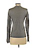 Adrienne Vittadini Gray Long Sleeve Silk Top Size XS - photo 2