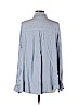 Hollister 100% Viscose Blue Long Sleeve Blouse Size L - photo 2