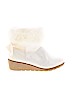 Gymboree Metallic White Ankle Boots Size 3 (youth) - photo 1