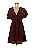 Fire Los Angeles 100% Rayon Red Casual Dress Size M - photo 1