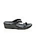 Crocs Black Wedges Size 9 - photo 1