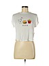 H&M White Short Sleeve Top Size M - photo 1