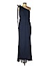 MIKAEL AGHAL 100% Silk Blue Cocktail Dress Size 10 - photo 1
