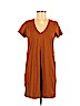 Madewell 100% Cotton Orange Casual Dress Size M - photo 1