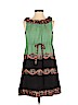 Anna Sui Green Casual Dress Size P (petite) - photo 1