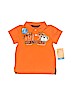 SONOMA life + style 100% Cotton Graphic Orange Short Sleeve Polo 12-18 MO / 18 MO - photo 1