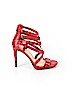 Jessica Simpson Red Heels Size 8 1/2 - photo 1