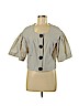 Tibi 100% Cotton Ivory Jacket Size 8 - photo 1