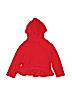 Crank 100% Polyester Solid Red Zip Up Hoodie Size 5T - photo 2