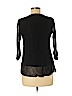 Alfani 100% Nylon Black 3/4 Sleeve Top Size M (petite) - photo 2