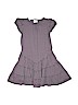 Hanna Andersson 100% Cotton Solid Gray Dress Size 130 cm / US 8 - photo 1