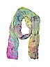 Unbranded 100% Silk Tie-dye Green Silk Scarf One size - photo 1