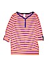 Gymboree 100% Cotton Orange 3/4 Sleeve Henley Size 12 - photo 1